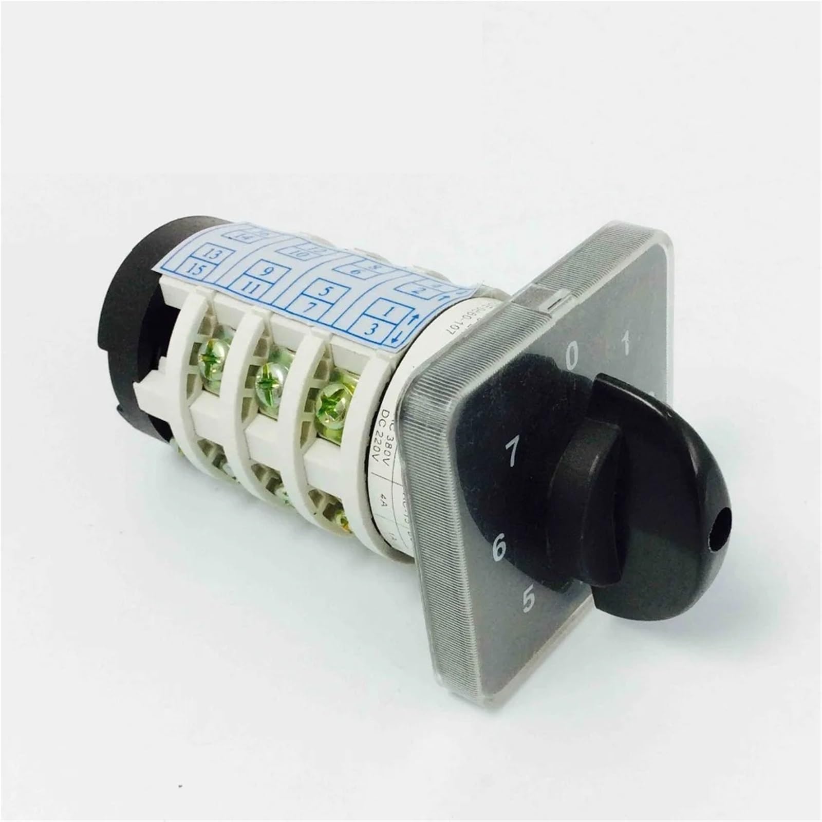 Interrupteur à cames rotatif résistant aux arcs pour circuits triphasés - 4
