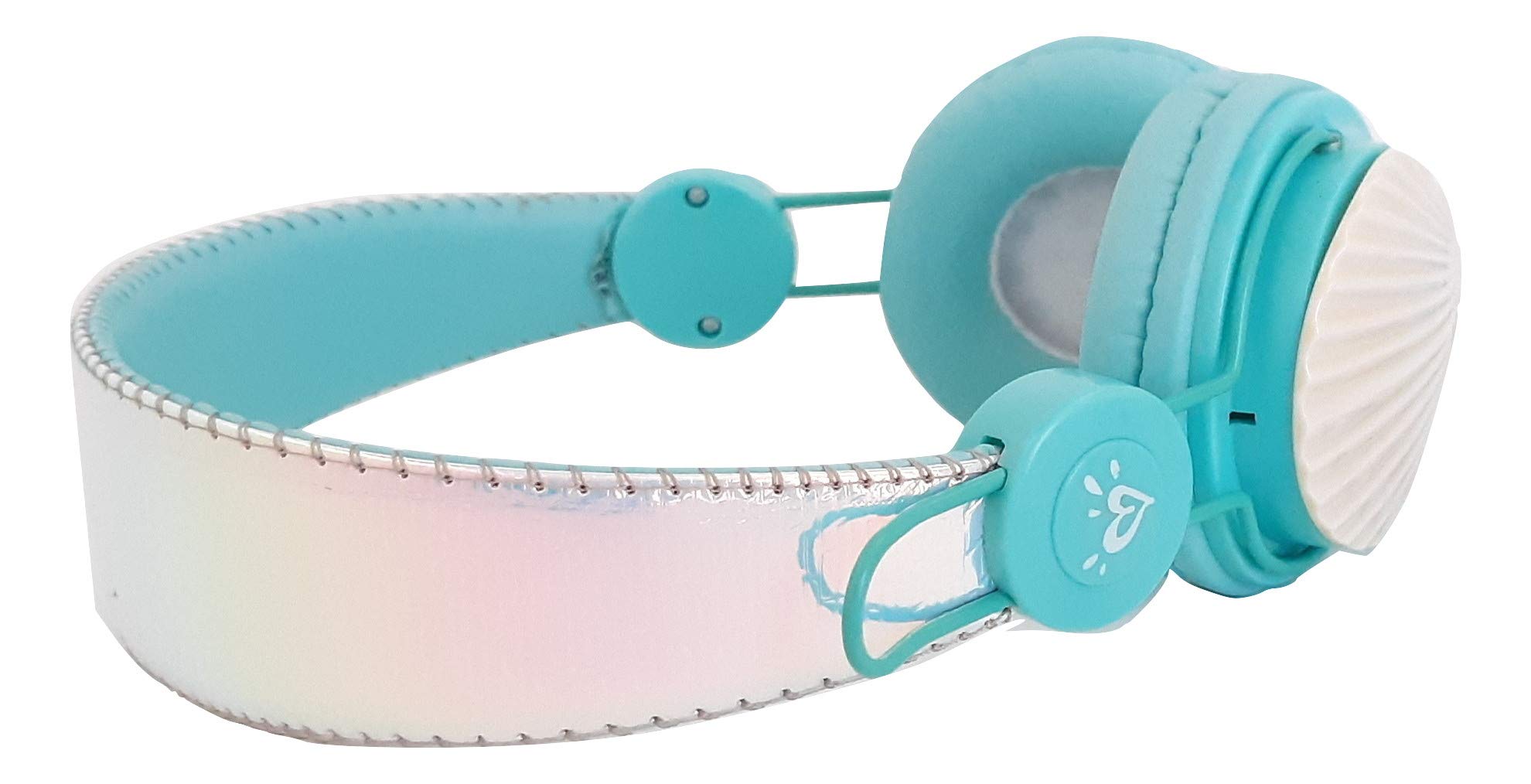 Justice Mermaid Headphones with Seashells Over-Ear