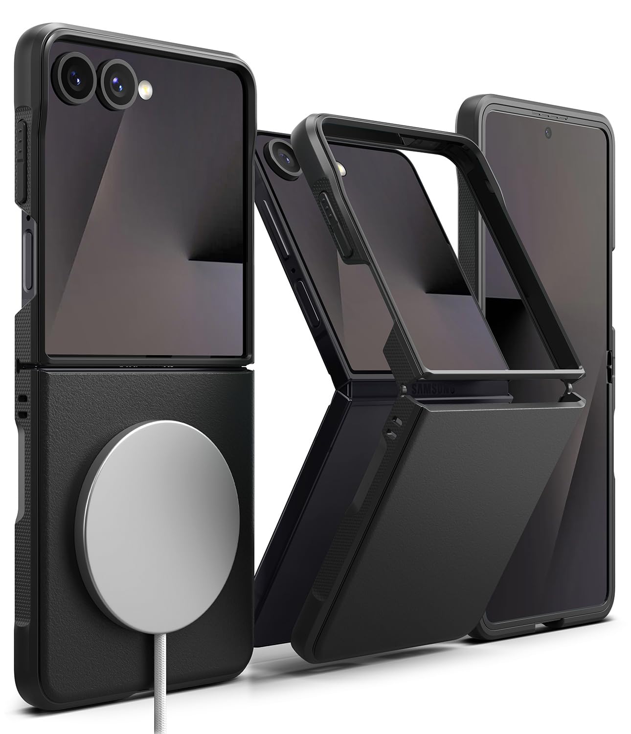 Samsung Galaxy Z Flip 7ブラック ケース付き Amazon.com: Ringke Onyx [Compatible with MagSafe] Designed for
