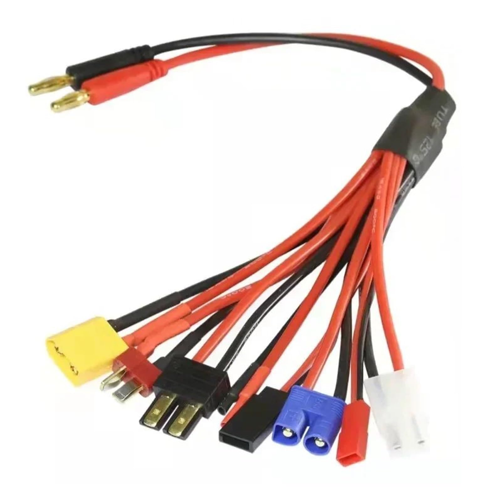 Deans T Plug EC3 XT60 Adattatore Connettore 14AWG Filo Di Silicone Termoretraibile Per RC FPV Drone Lipo Auto Aggiornamenti Parti Accessorio Ricambio RC