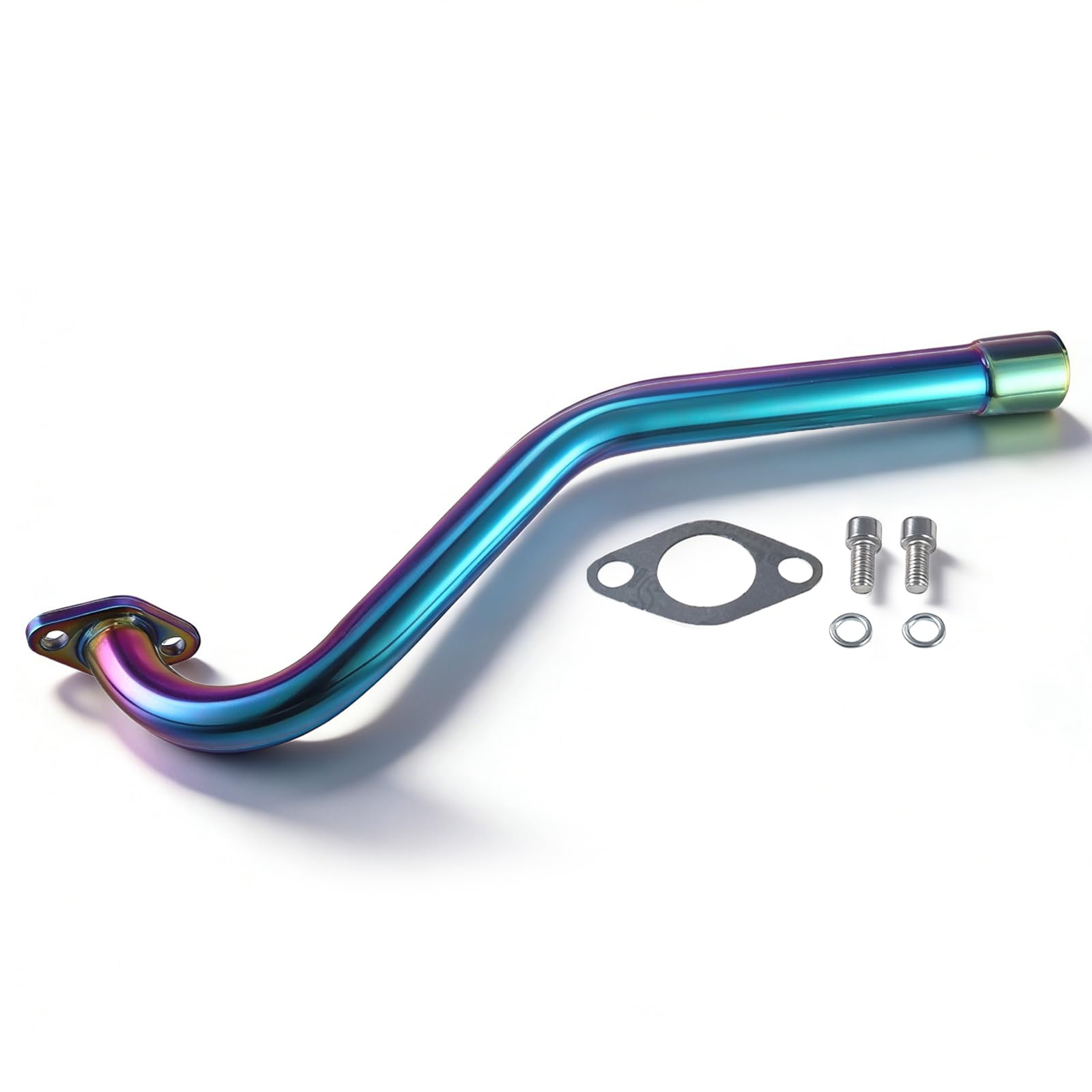 Color Central long Exhaust Pipe For Coleman CT100U FRP GMB100 Predator 79cc 98cc 3HP Engine Mini Bike