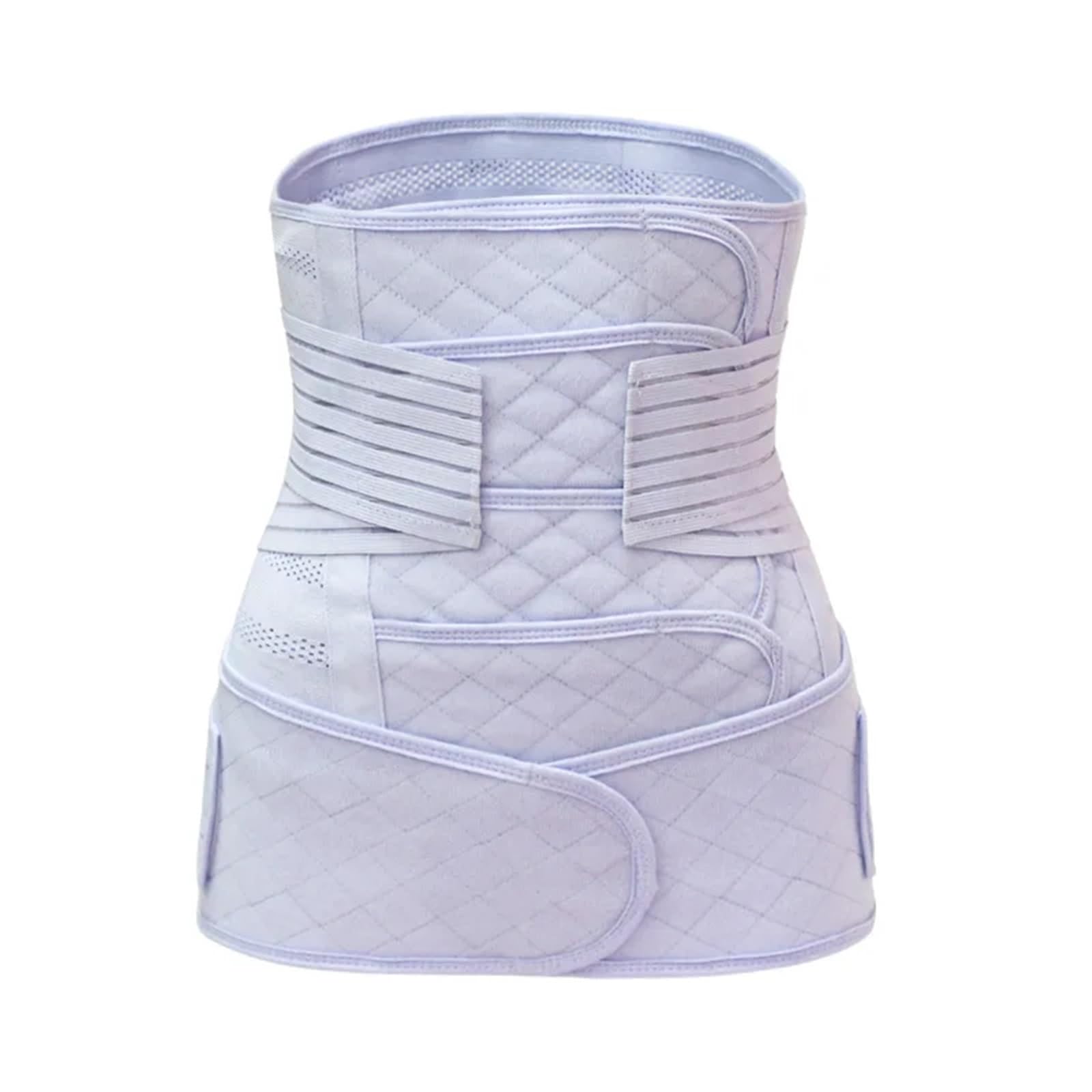 Guaina Post Parto Cintura Addominale Traspirante Post-Parto da 4 Pezzi for Donna, Cintura Modellante for la Vita a Doppio Uso Post-Parto in Sezione cis(Purple,XXL)