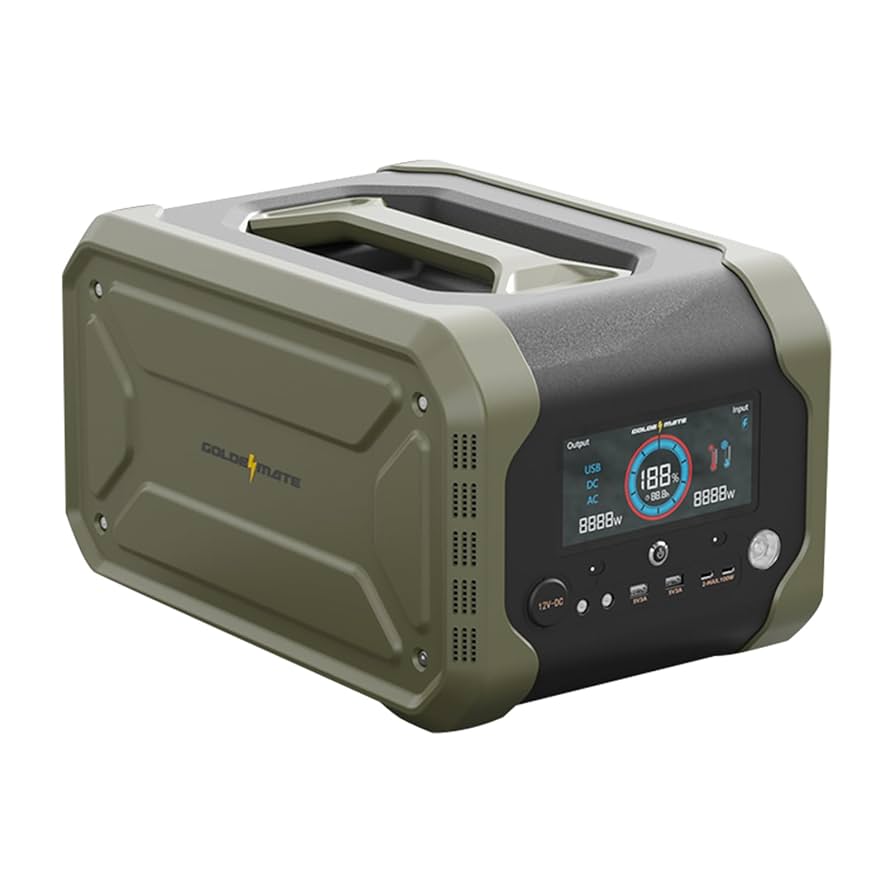 Amazon.co.jp: GOLDENMATE Thunder 1000 ポータブル電源 1024Wh