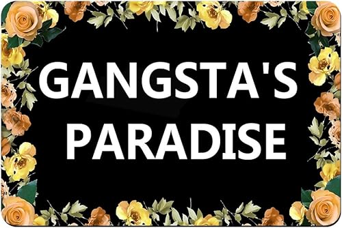 Divertido felpudo con texto para el piso alfombrilla para interioresexteriorespuerta delanteraalfombrillas de baño antideslizante de goma 30 x 18