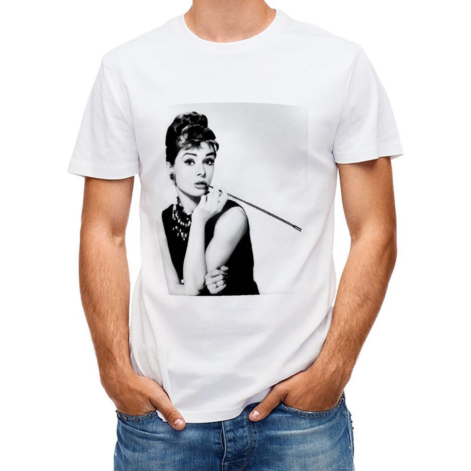 Amazon.co.jp: Tシャツ オードリー・ヘップバーン Audrey Hepburn 