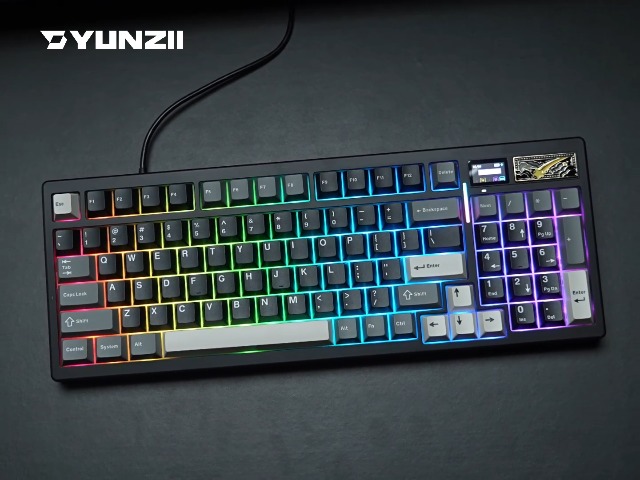 Amazon | YUNZII IF99 96%レイアウト ワイヤレス ゲーミング