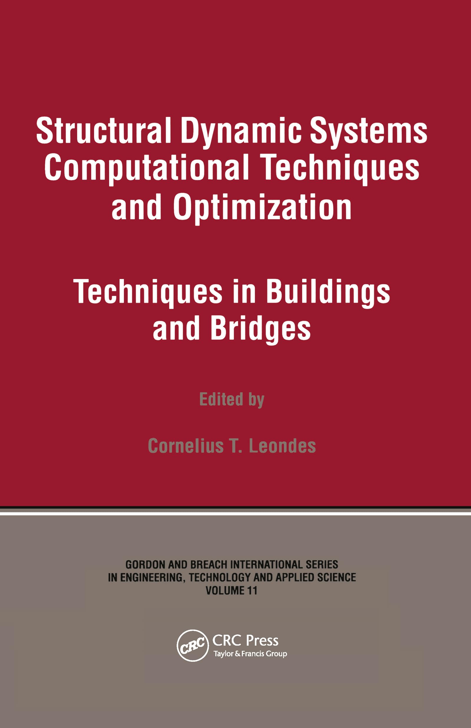 Structural Dynamic Systems Computational Techniques avec optimisation