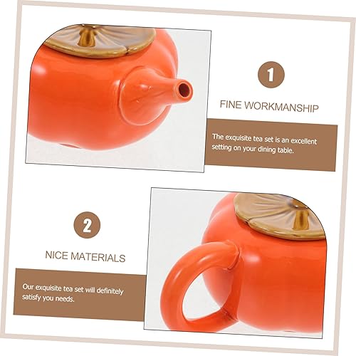 Miniatura 7 de Juego de té de porcelana de 3 piezas, tetera y tazas de cerámica Teaware Set Kung Fu Teapot Material