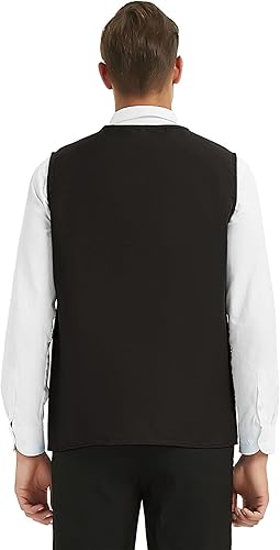 Miniatura 5 de TOPTIE Chaleco de trabajo voluntario adulto Evento Supermercado Delantal Chalecos