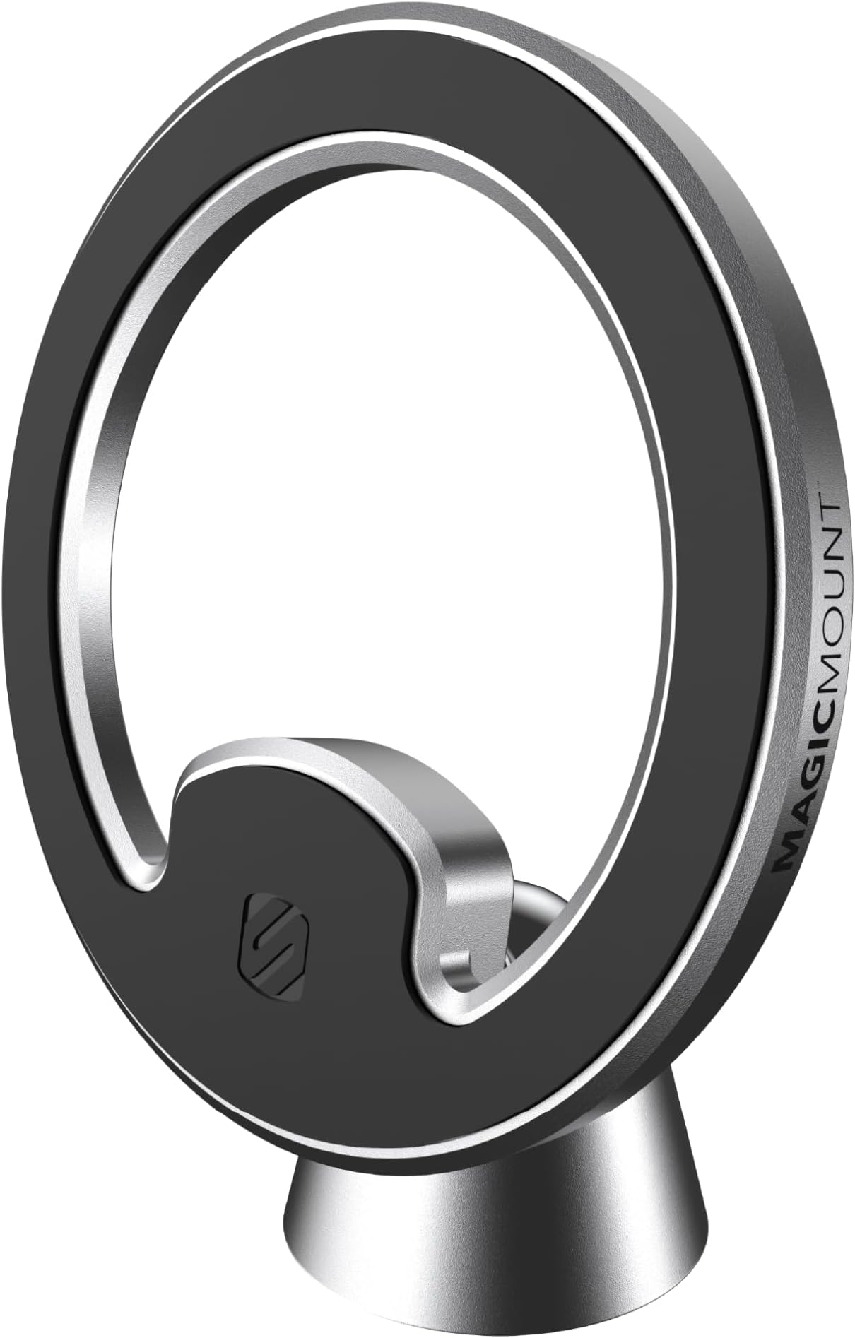 Scosche MagicMount MEMSD-SP Elite2 Magnetic Dashboard Mount for Magsafe Mobile Devices, Cell Phone Holder for Car Dash, 360° Adjustable Magnet Head, Compatible with iPhone 14, 13, 12 and MagSafe Case