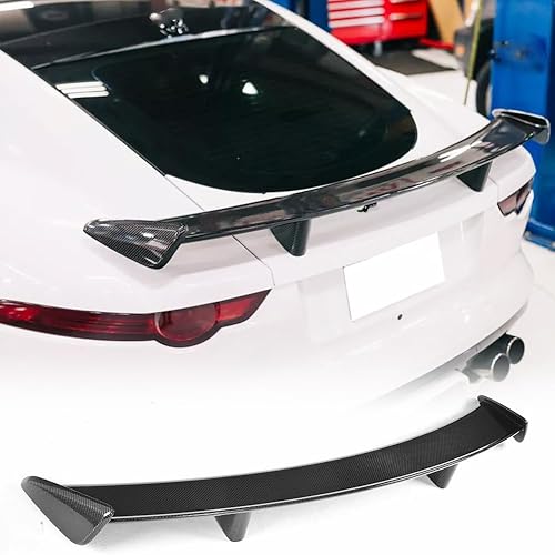 Alerón de fibra de carbono para maletero trasero Jaguar F-Type Coupe 2014-2018