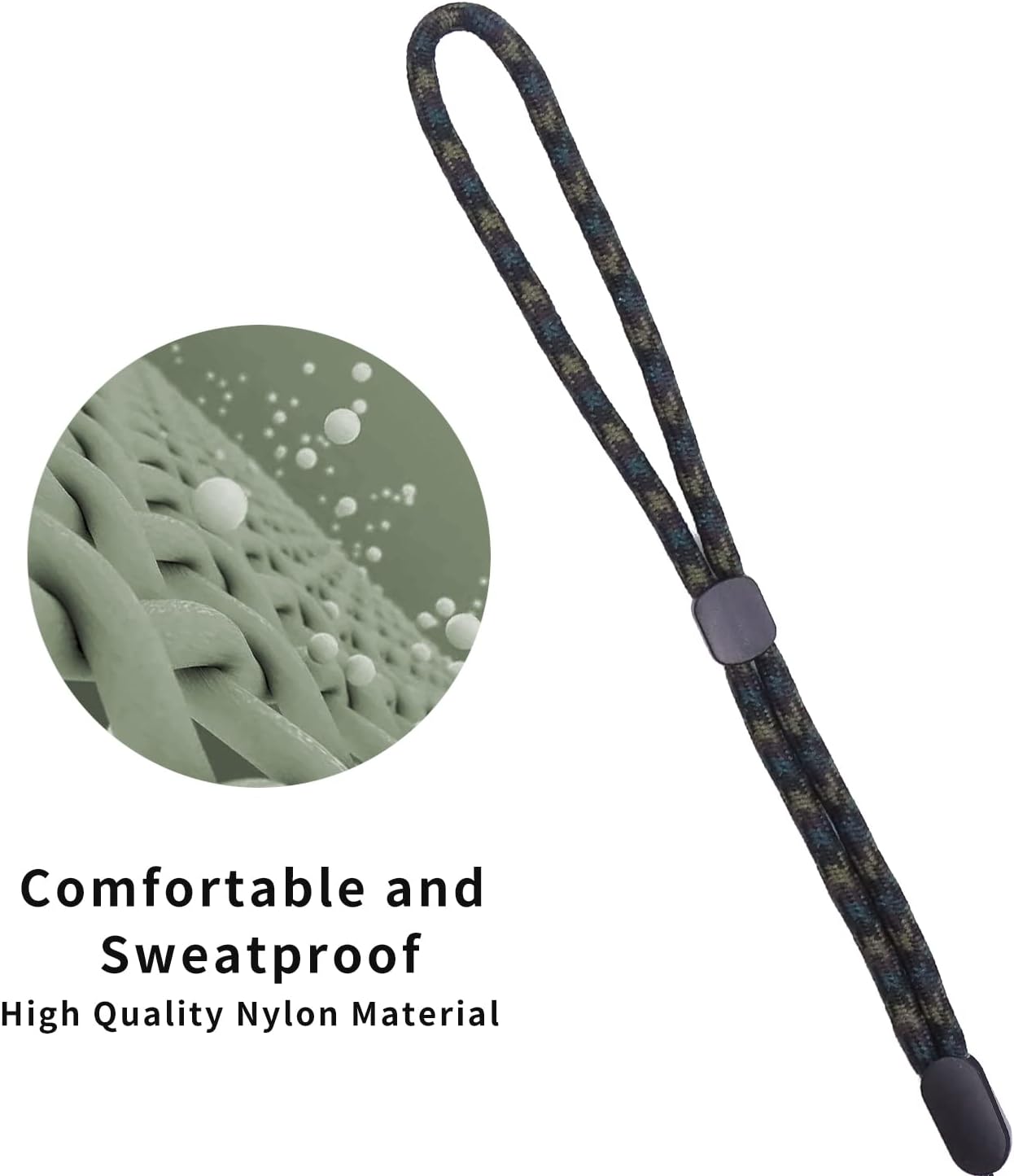 MYJK Improved Replacement Wrist Straps for Oculus Quest 2 Gen Controller -Marked L & R -Dark Dapple (for Oculus Quest 2, NOT for Quest 1 GEN)