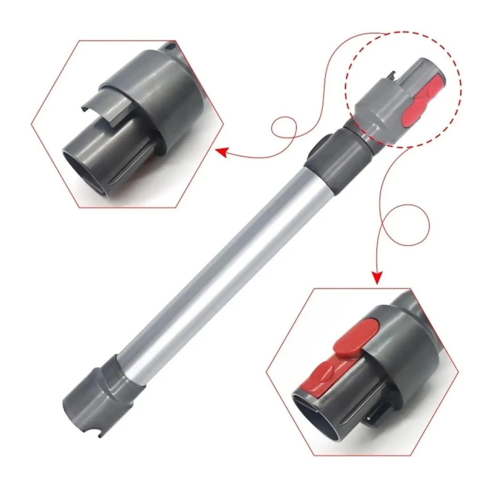 La tige d'extension est, Compatible avec Dyson,
