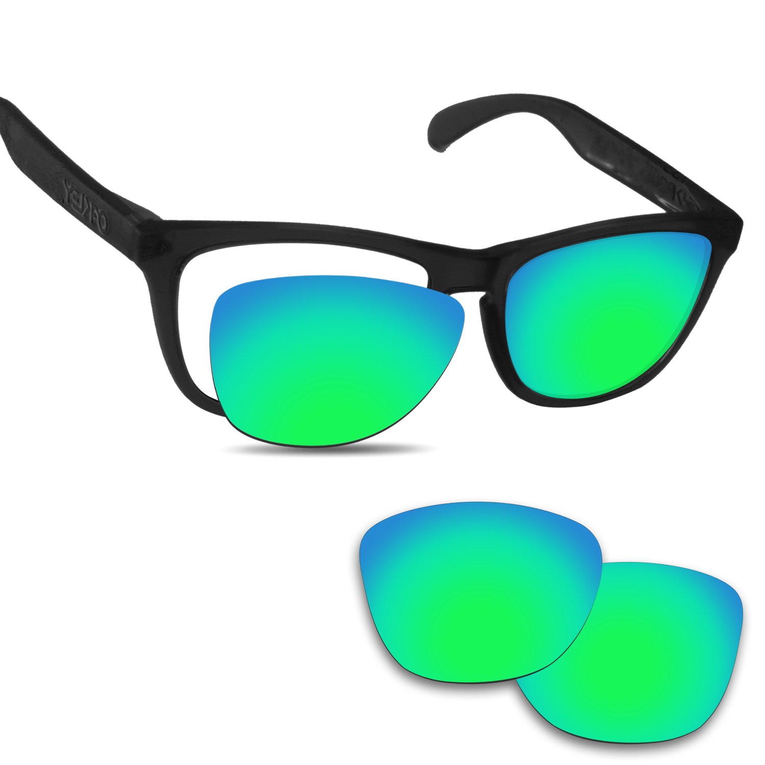 Amazon.co.jp: 剥がれ防止 Oakley Frogskins交換用レンズ フロッグ