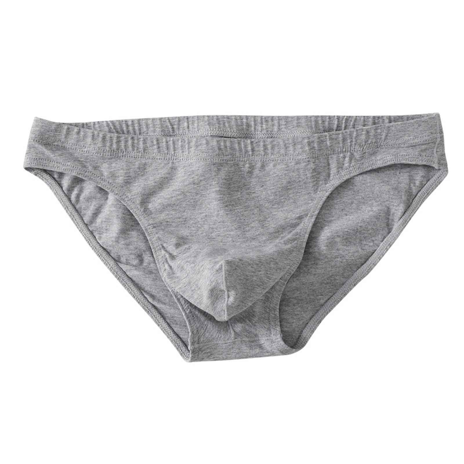 Solid Briefs for Men Breathable Stretch Comfort Daily Wear Underpants Low Rise Brief Comfortable Fit Underwear 2025