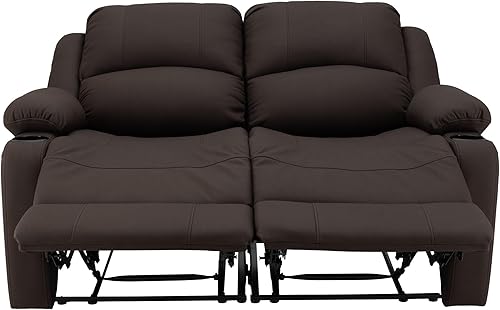 Miniatura 67 de Asientos reclinables de pared de 58 pulgadas Sofá reclinable doble para caravana Sofá RV Sofá reclinable de pared Asiento de teatro RV