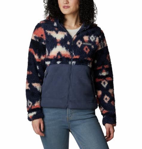Columbia Damen Winter Pass Sherpa Hooded Full Zip, Nocturnal Rocky Mountain...