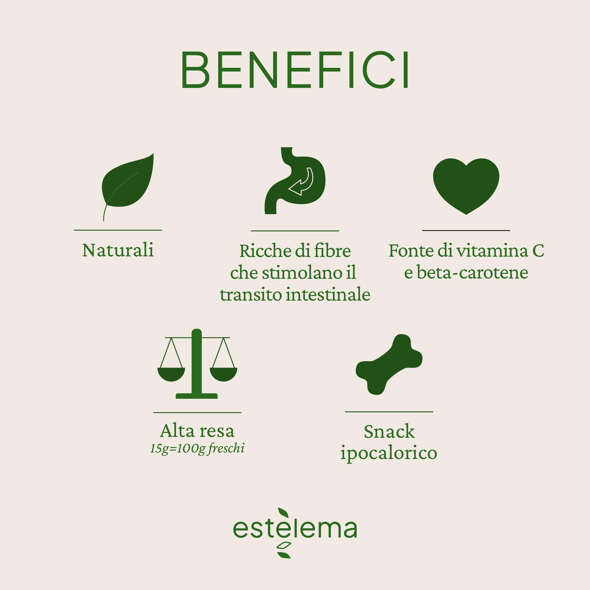 Zucchine disidratate a pezzi per cani 300 g – 100% naturali, senza additivi – Doypack richiudibile – Snack sano o ingrediente BARF
