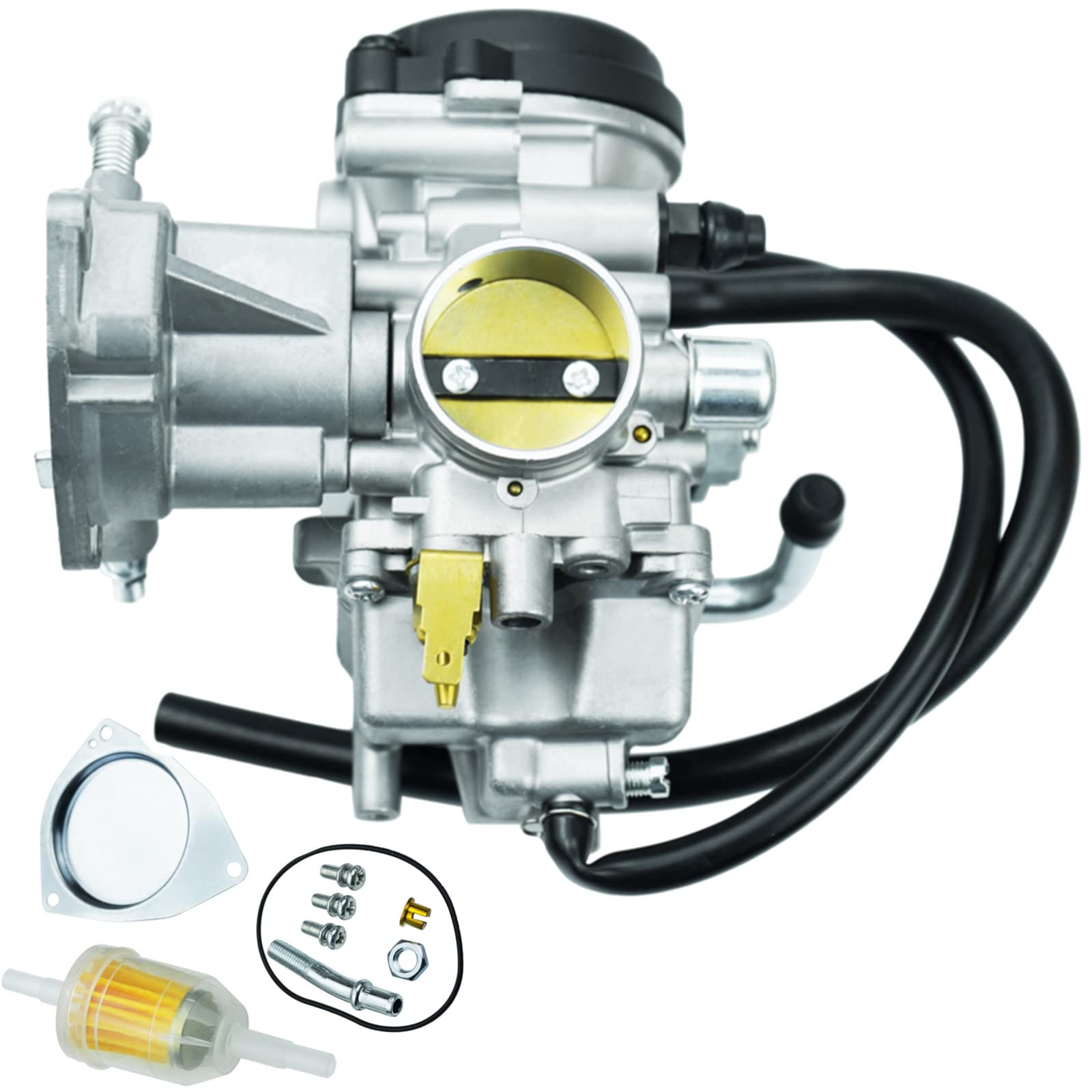 Carburetor Replacement for 2P5-E4901-01-00 Compatible with 2006-2009 Yamaha Rhino 450 YXR450FSE 4x4 Special Edition ATV