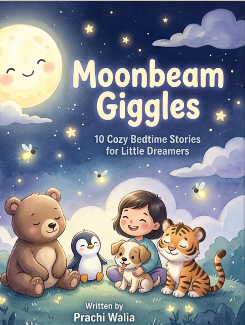 Moonbeam Giggles: 10 Cozy Bedtime Stories for Little Dreamers