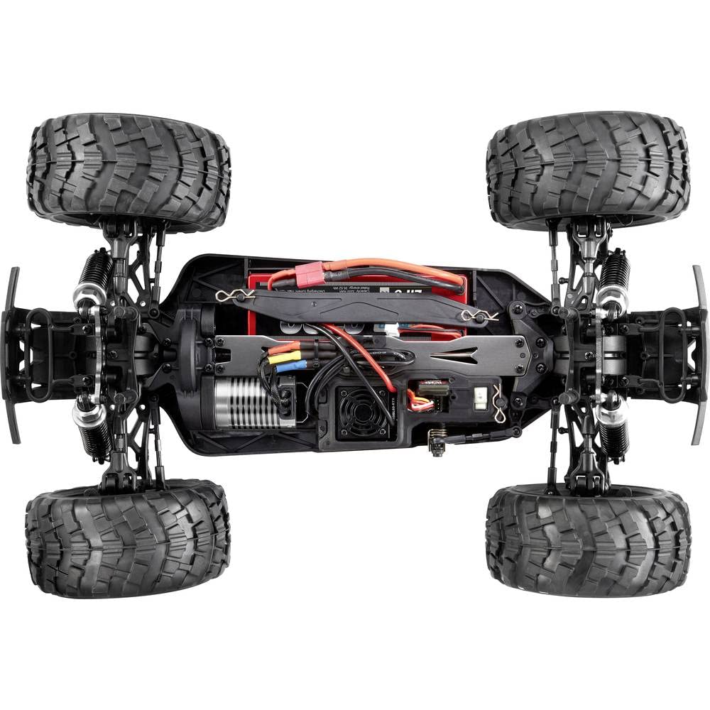 Reely Cimera Black Brushless 1:10 RC Modellauto Elektro Monstertruck Allradantrieb (4WD) 100% RtR 2,4 GHz Inkl. Akku und Ladeger?t (RE-6914403)