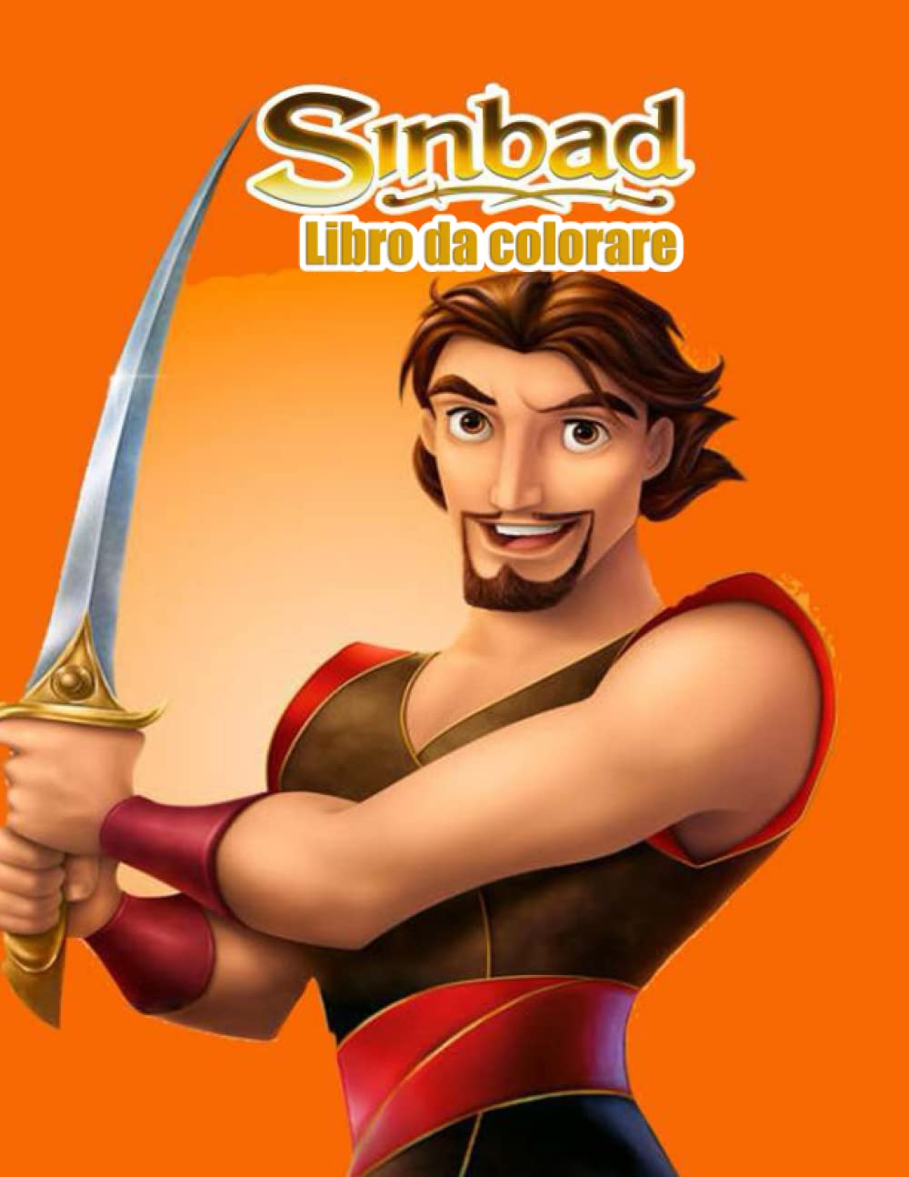 Sinbad libro da colorare