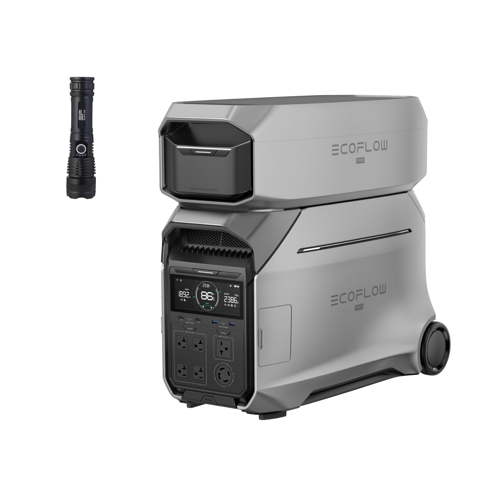 Amazon.co.jp: EcoFlow DELTA Pro3 ポータブル電源 4,096Wh + 専用