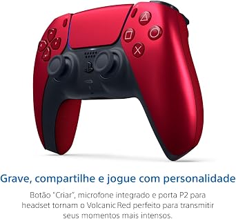 PlayStation 5 DualSense Wireless Controller - Volcanic Red