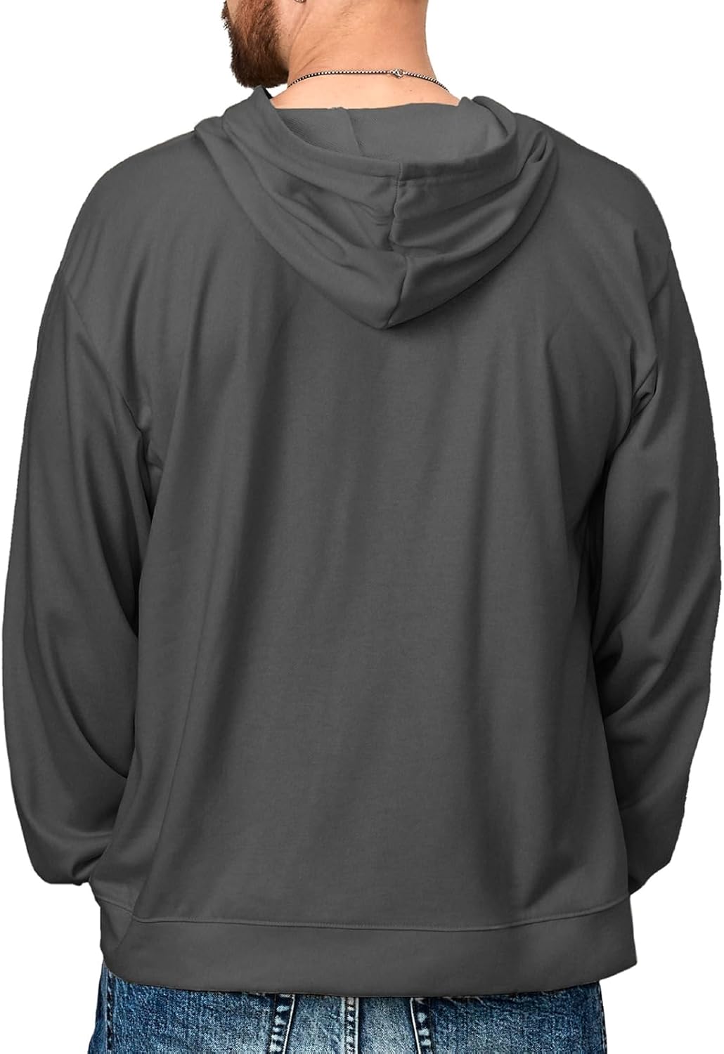 H HYFOL Graphic Hoodies for Men USA Flag American Patriotic Long Sleeve Pocket Pullover Sweatshirts - Image 4