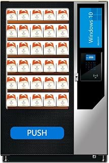 Automated Fresh Meal Vending System - IoT-Enabled Food Dispenser with Real-Time Alerts, Designed for 24/7 Operation in Airports, Hotels, Business Centers