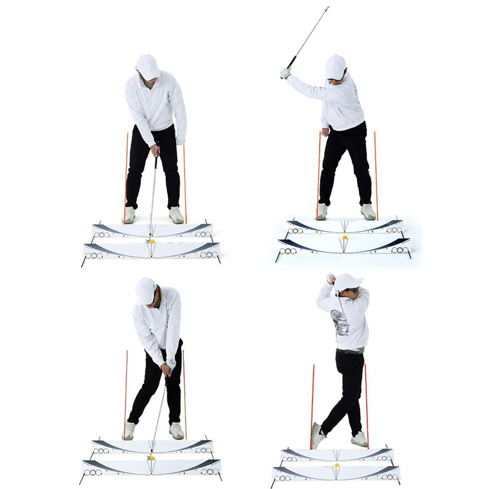 Golfschaukel-Trainer, flexibel, erhöht die Genauigkeit, Simulator | Golfschaukel-Trainer für drinnen und draußen, Zuhause, Tür, Flur, Garage, Garten, Hof