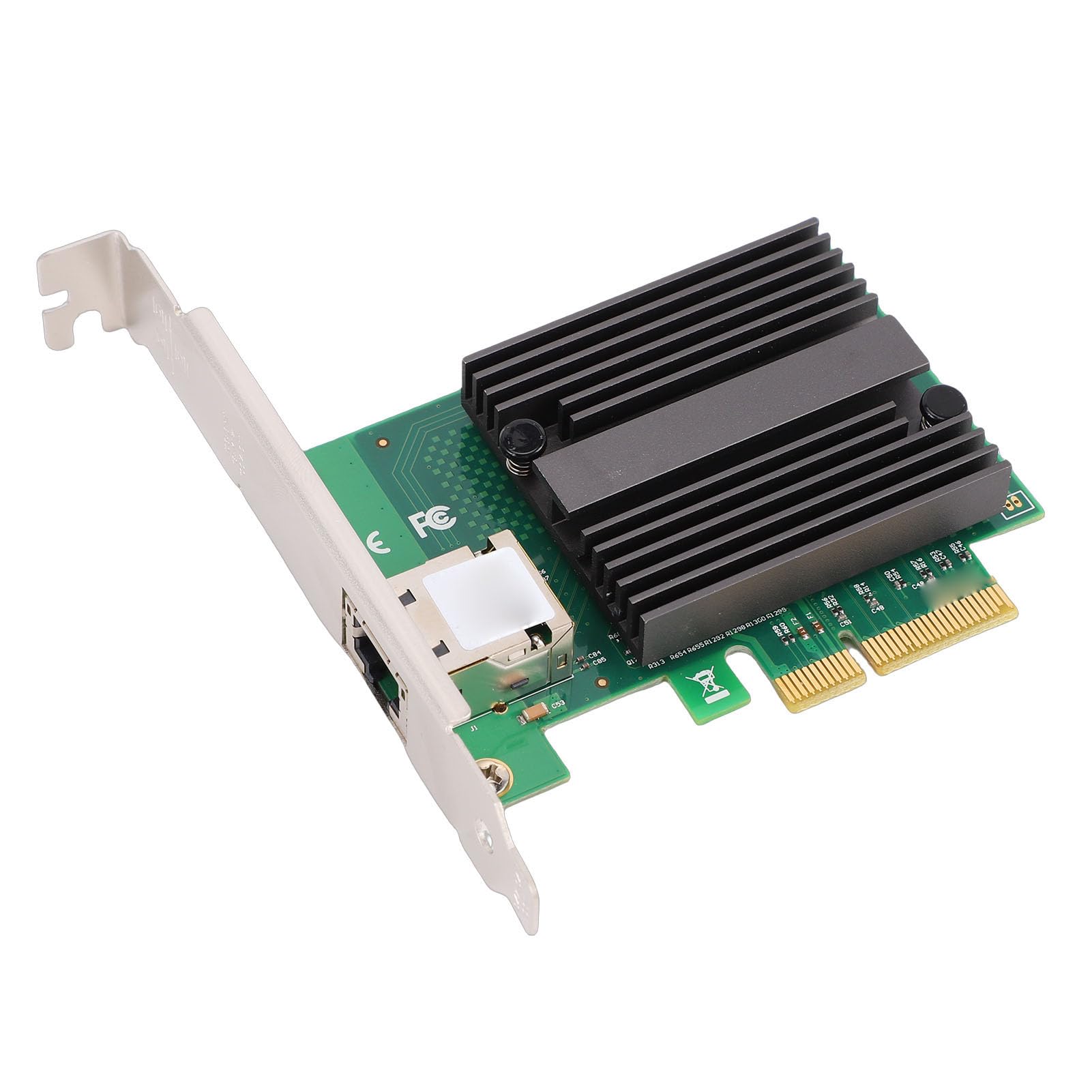 Generic Scheda di Rete Ethernet PClex4 Velocità Multiple Adatta a Vari Scenari di Comunicazione di Rete Plug and Play per Server Desktop Router NAS 1 Porta RJ45