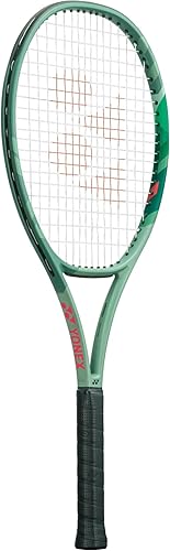 YONEX Percept 100 - Raqueta de tenis para adultos, nivel intermedioavanzado, cuerdas de alto control de 16 x 19, verde oliva, tamaño de agarre 4 38