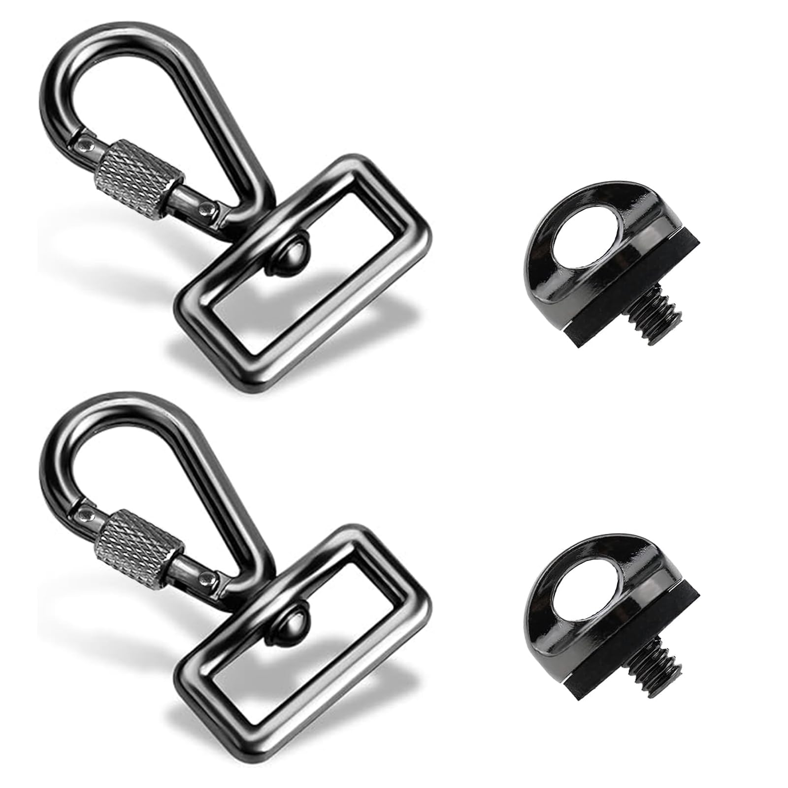 LLMSIX Quick Install Metal Screws Camera Quick Release Set SLR Camera Shoulder Strap Hook Set Camera Clip Ring Camera Screws for Camera Neck Shoulder