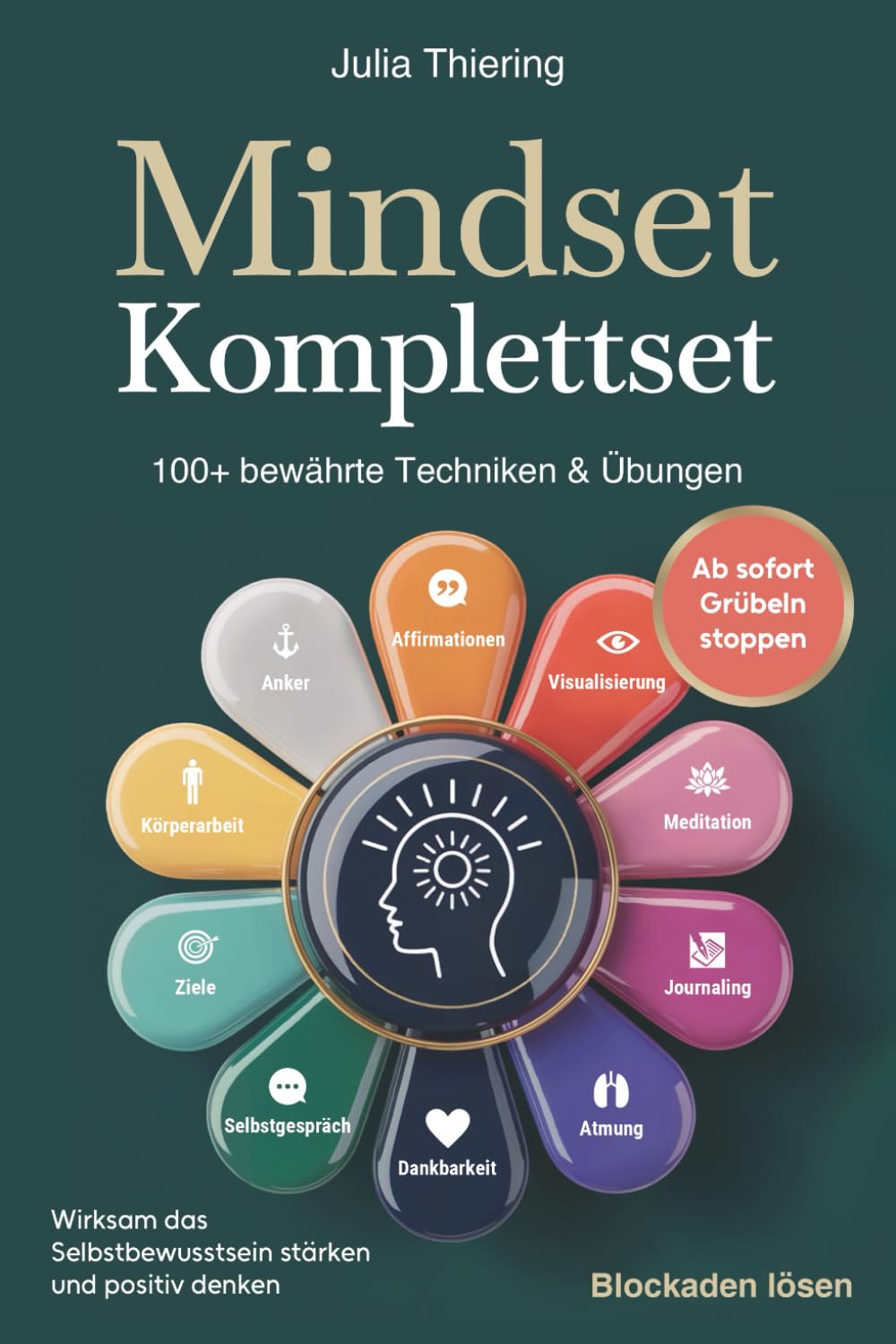 Mindset Komplettset – 100+ bewährte Techniken & Übungen: Ab sofort Grübeln stoppen, Blockaden lösen und negative Glaubenssätze transformieren. Wirksam das Selbstbewusstsein stärken und positiv denken