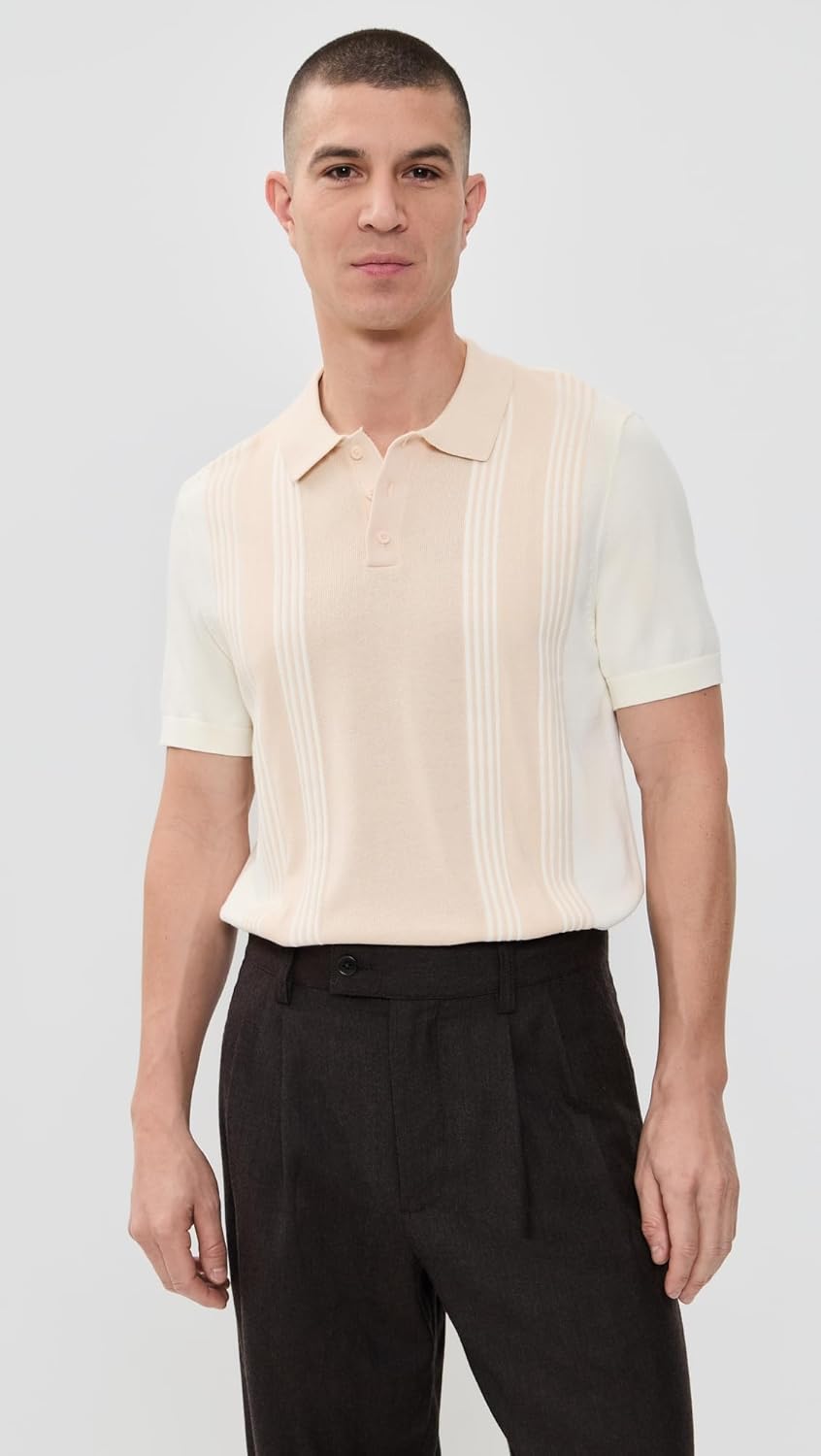 Onia Men's Cotton Knit Short Sleeve Polo - Image 2