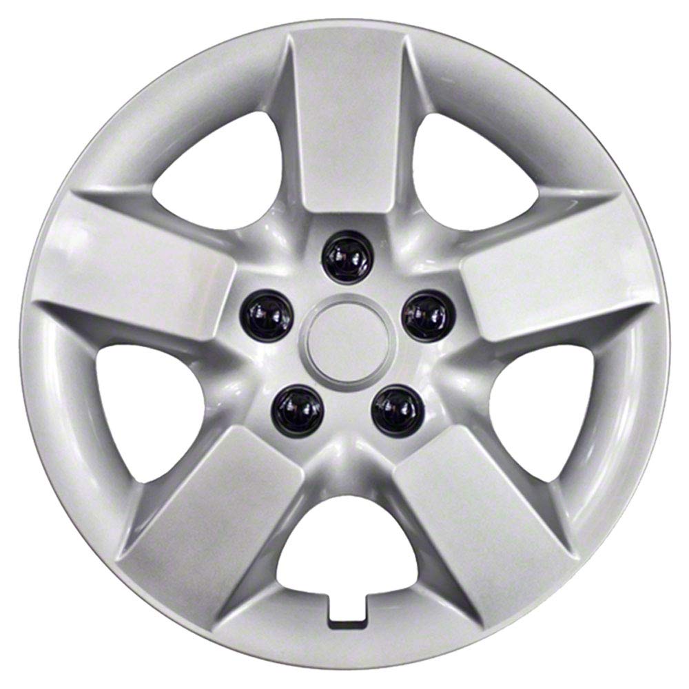 Elite Auto Chrome 4-Pack of 16' Push-on Silver Hubcaps fit for Rogue 2008-2015