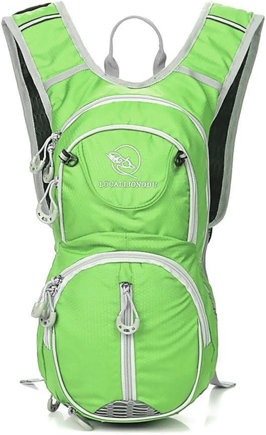 Unisex Youth Mini Backpack 12L Rucksack for Cyling Running Hiking (Green)