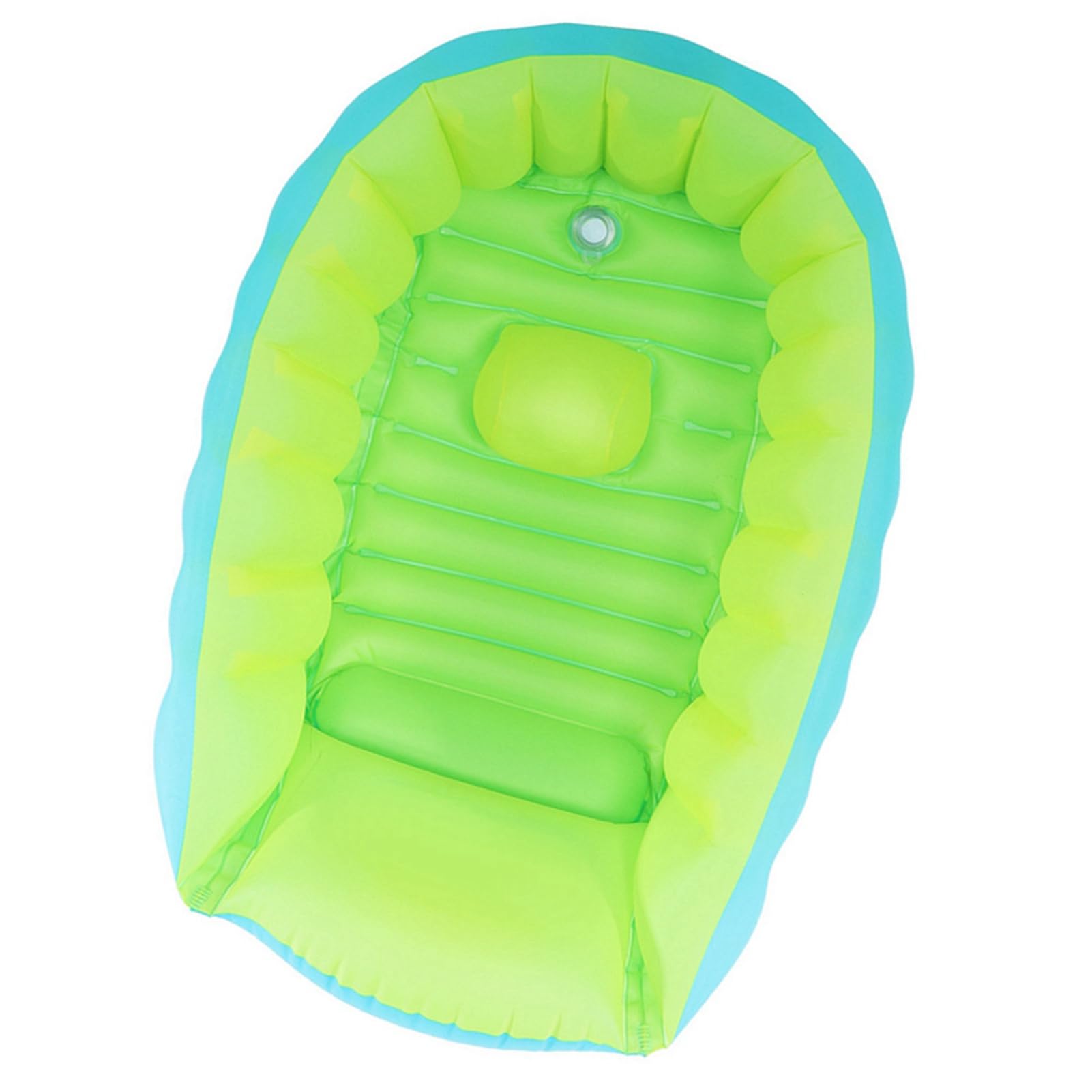 EMUKOEP Vaschetta per Bambini Pieghevole con Protezione Antiscivolo Dell' per il Bagnetto dei neonati. Materiale in PVC (L)