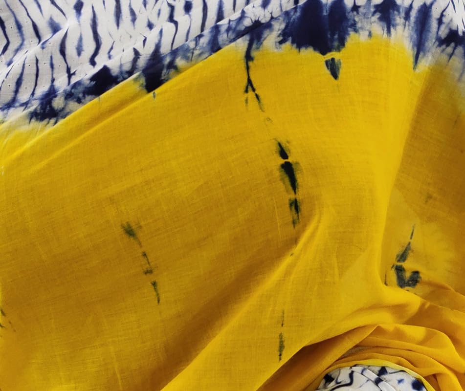 Image of SURAJ INTERNATIONAL Printed Cotton Saree For Women With Blouse Piece | Ideal For Everyday And Office Wear