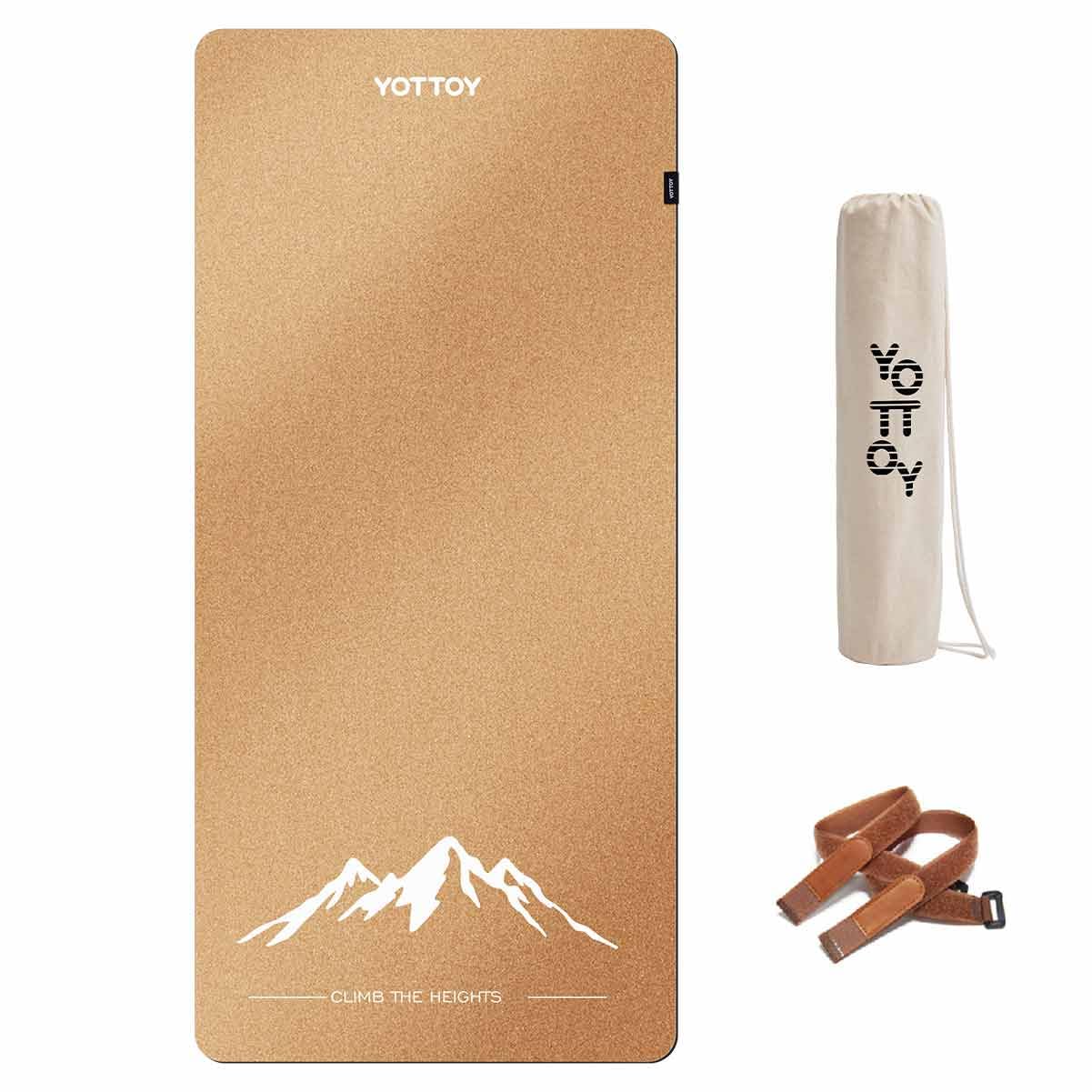 Amazon.com : YOTTOY Yoga Mat,Non-Slip Hot Yoga Mat with Anti-Tear