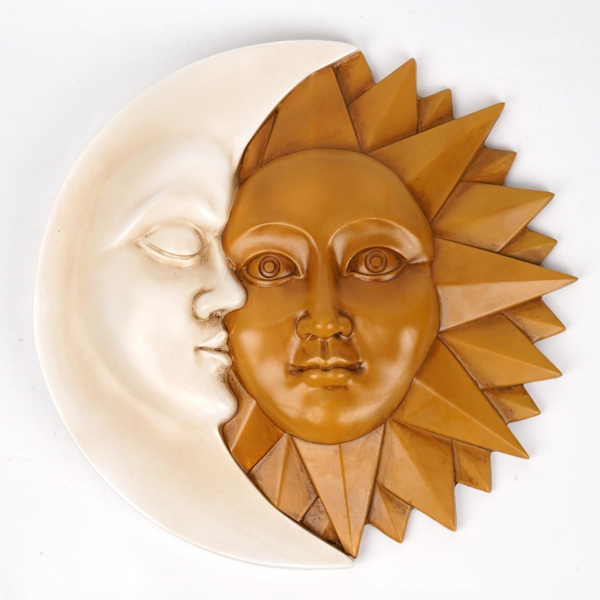 Amazon.co.jp: Diy San Shui 太陽と月のウォールアート ウォールデコ