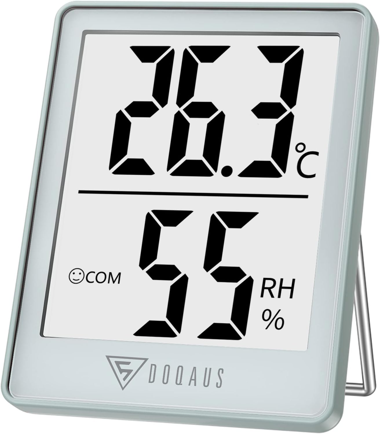 DOQAUS Digital Room Indoor Thermometers, Mini Humidity Meter,Hygrometer