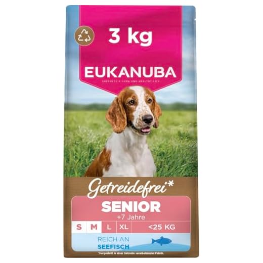 Eukanuba Senior Hundefutter ohne Getreide