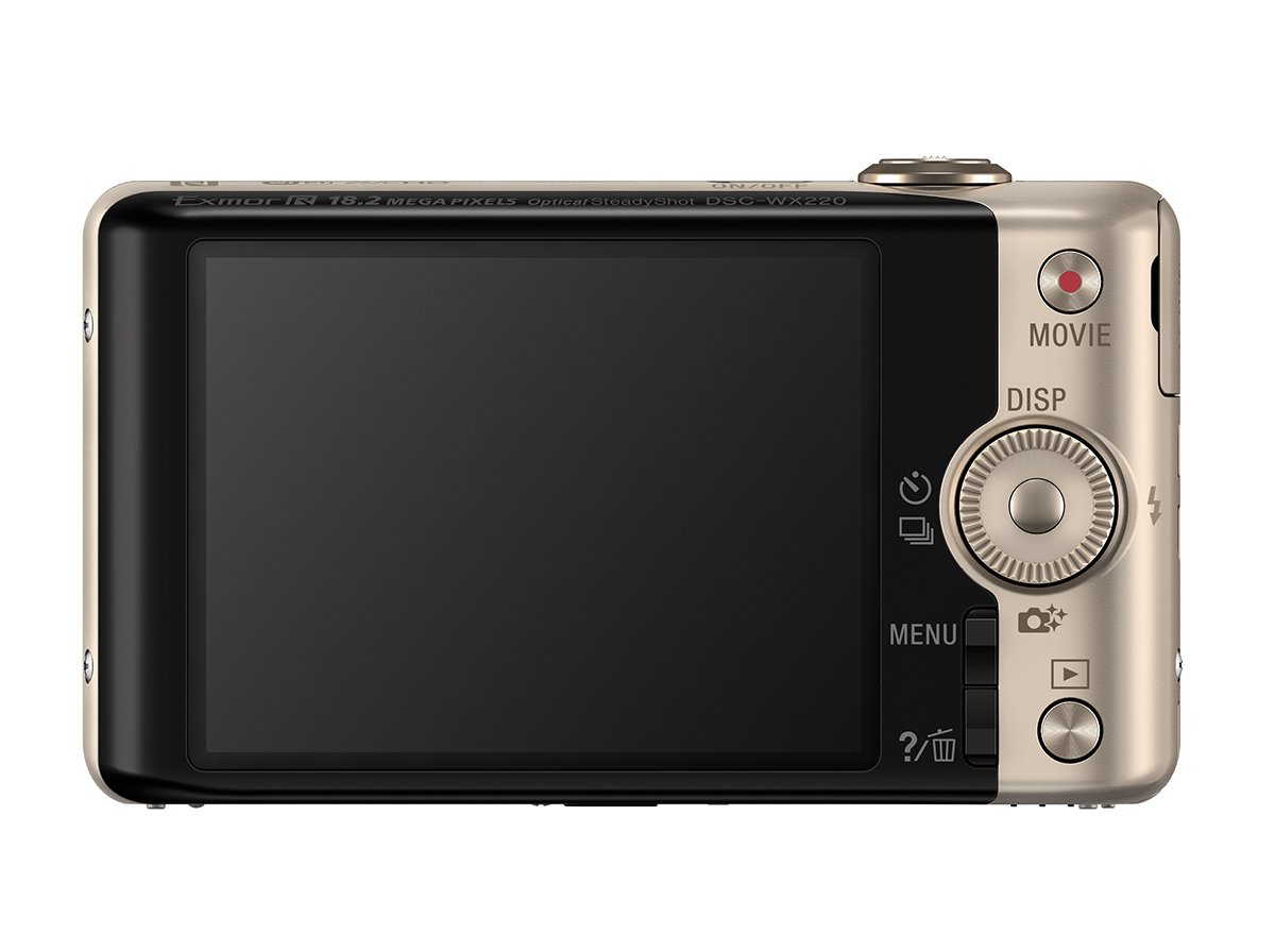 SONY　Cyber-shot　DSC-WX220 Buy Sony Cybershot DSC-WX220/N 18.2MP Digital Camera (Gold