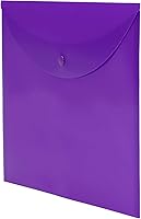 Vista 3 de Smead Sobre de proyecto, cierre a presión, carga superior, tamaño carta (10, morado)