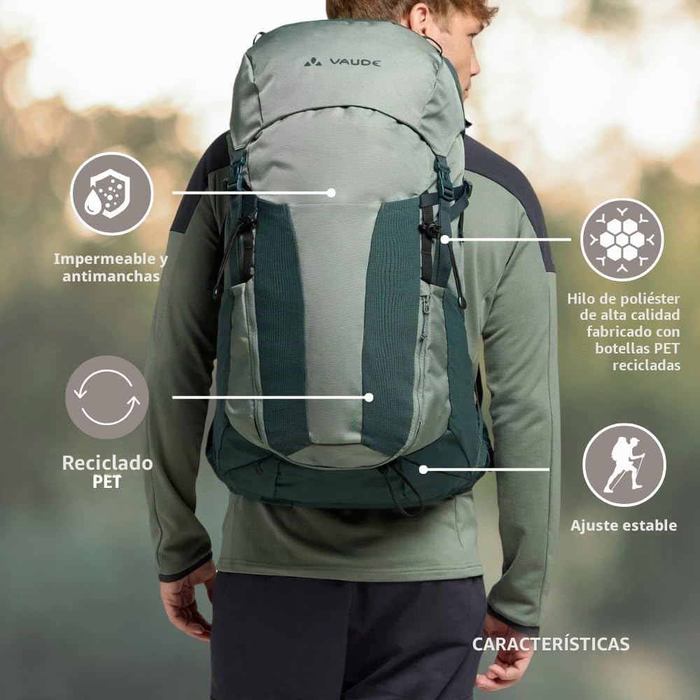 VAUDE Brenta 36+6 Mochilas Unisex adulto (Pack de 1)