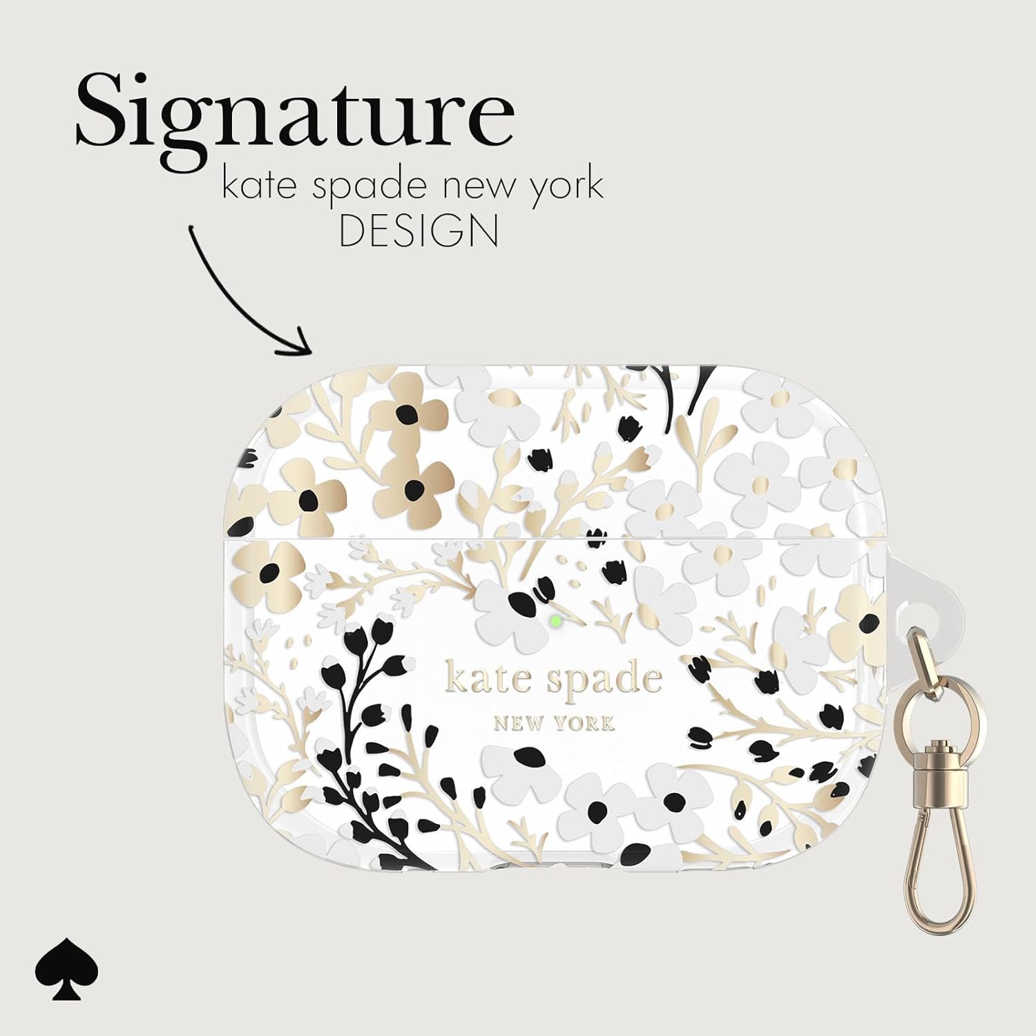 kate spade AirPods Pro用ケース Amazon.com: kate spade new york AirPods Pro Protective Case