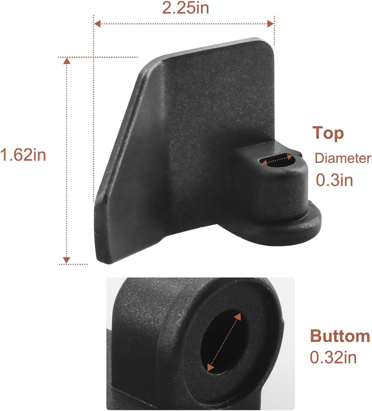 Bread Machine Kneading Paddle 86037 Fits for Cuisinart Bread Machine Maker BK-100 and CBK-200 (2 PCS)