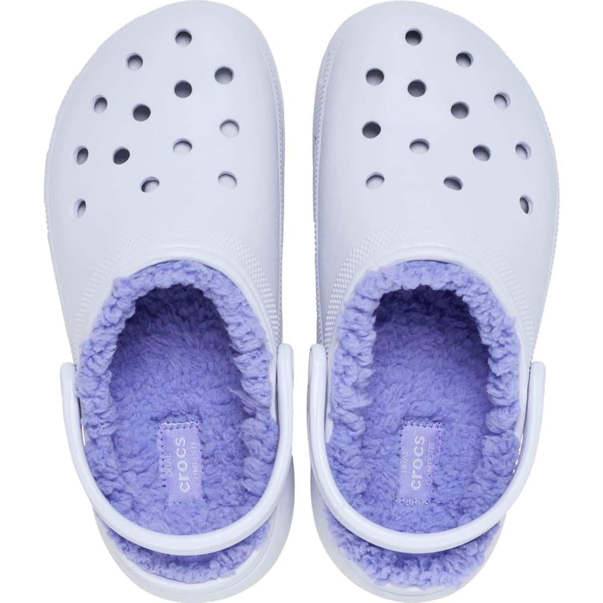 Crocs Classic Platform Lined Clog W, Zuecos Mujer